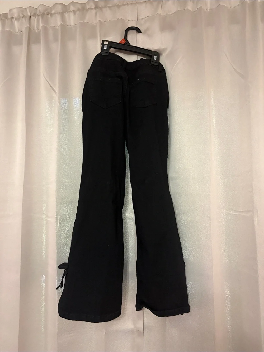 art class Black Flared Jeans with Side Ties